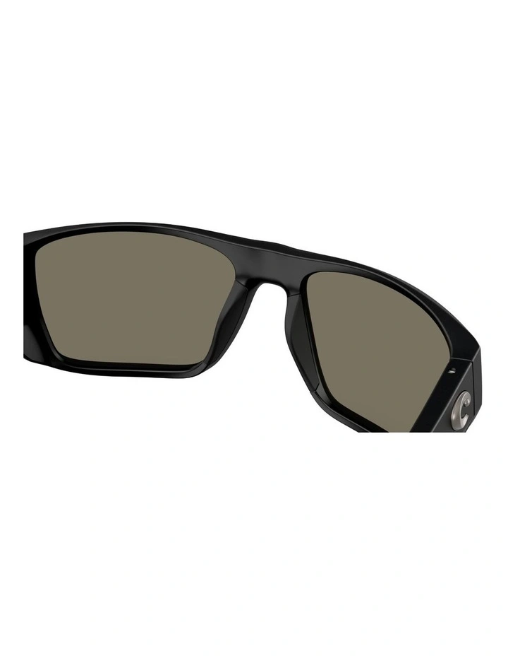 Finlet Injected Polarised Sunglasses in Black image 6