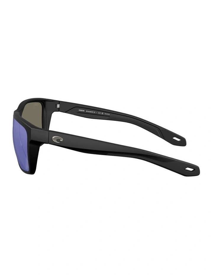 Broadbill II Injected Polarised Sunglasses in Black image 3