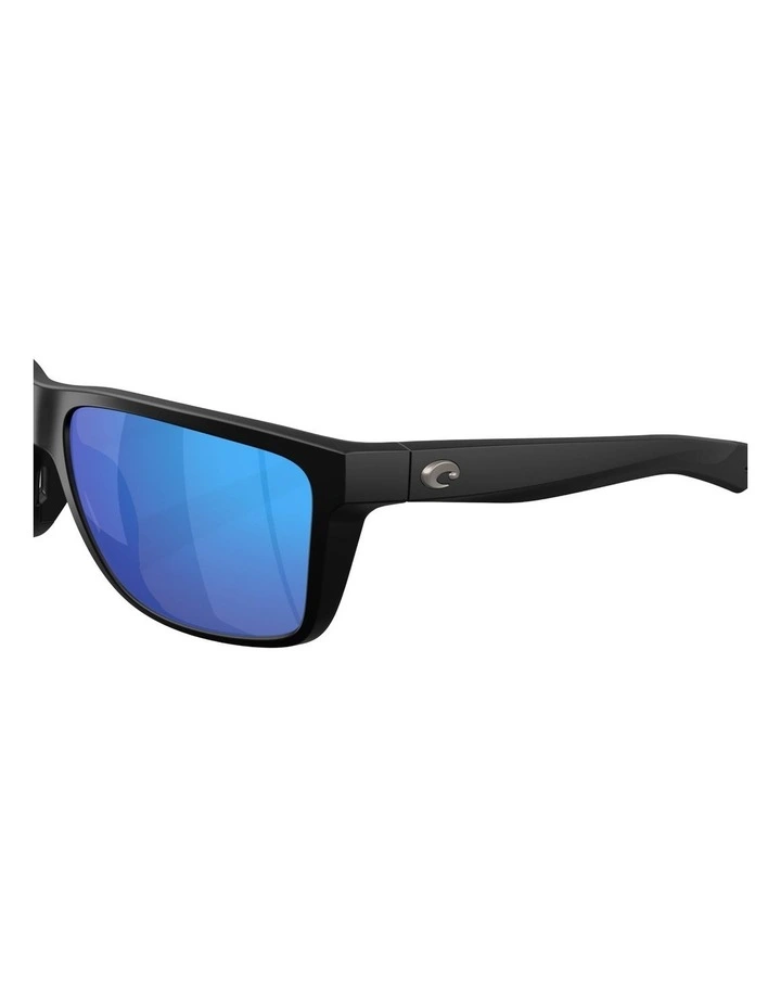 Broadbill II Injected Polarised Sunglasses in Black image 5