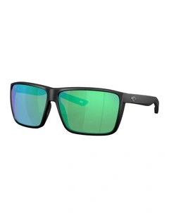 Rincon II Injected Polarised Sunglasses in Black