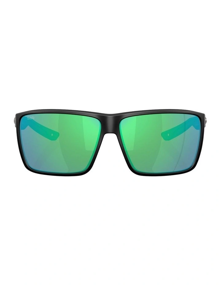 Rincon II Injected Polarised Sunglasses in Black image 2