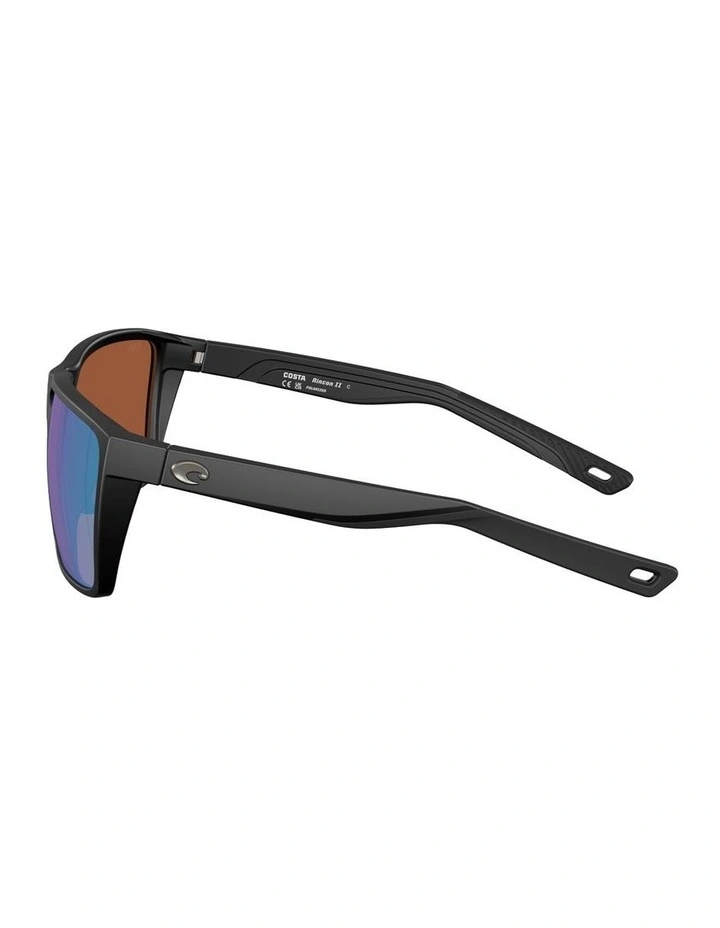 Rincon II Injected Polarised Sunglasses in Black image 3