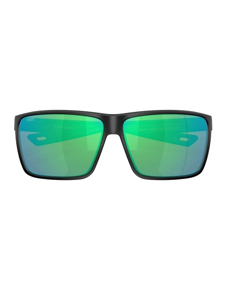 Rincon II Injected Polarised Sunglasses in Black image 4