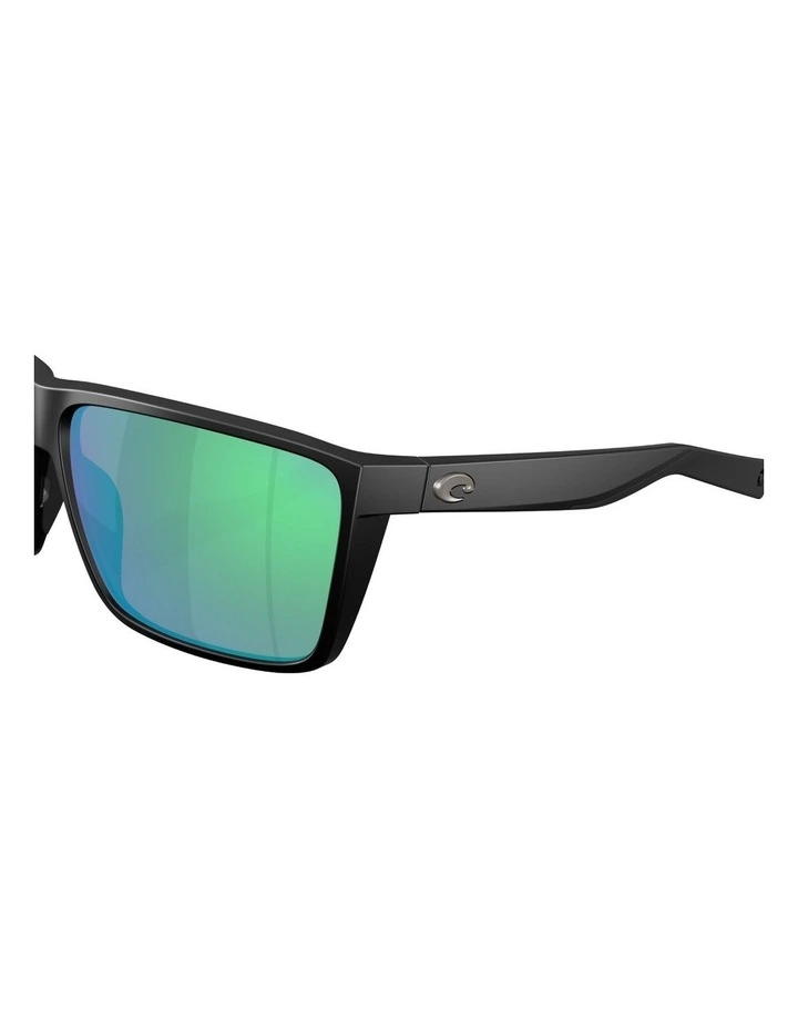 Rincon II Injected Polarised Sunglasses in Black image 5