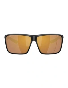 Rincon II Injected Polarised Sunglasses in Black
