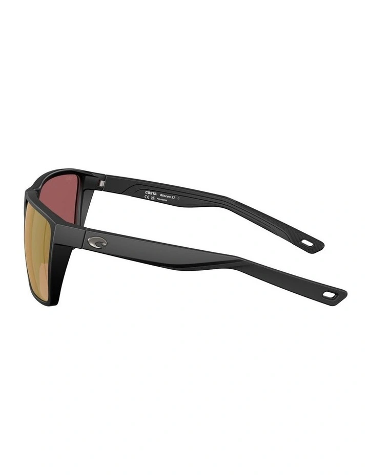 Rincon II Injected Polarised Sunglasses in Black image 2