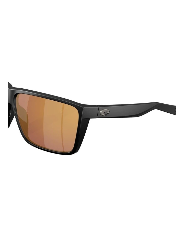 Rincon II Injected Polarised Sunglasses in Black image 4