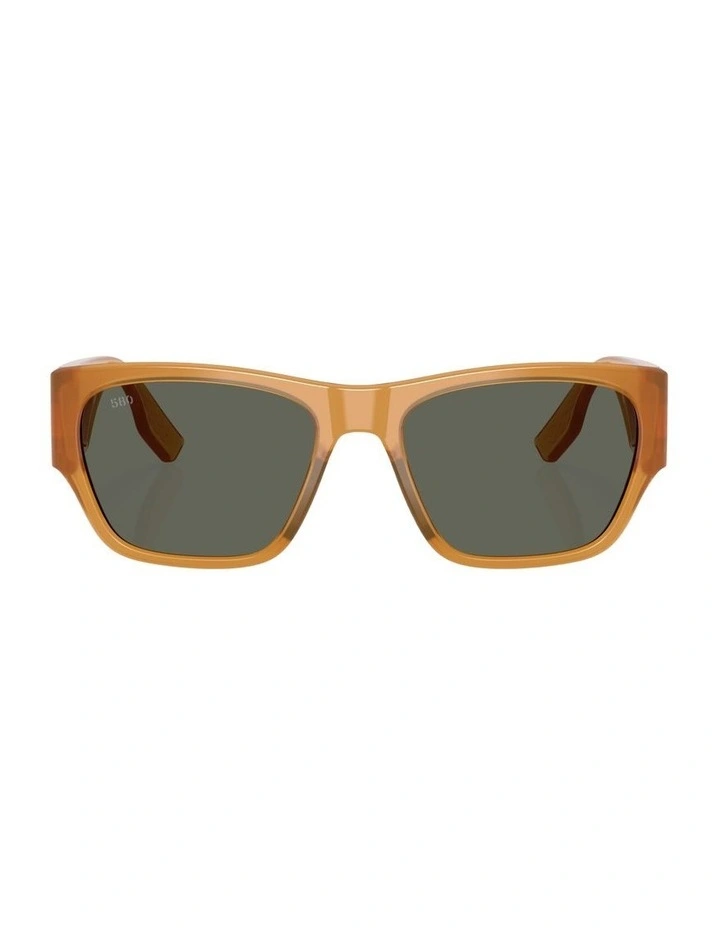 Suenos Injected Polarised Sunglasses in Yellow image 1