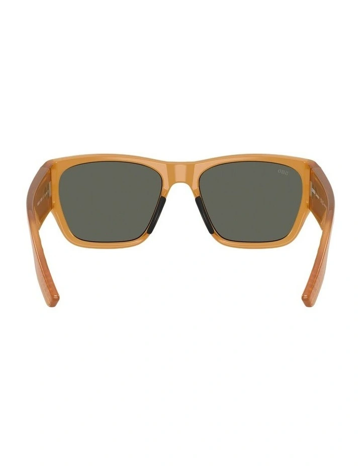 Suenos Injected Polarised Sunglasses in Yellow image 2