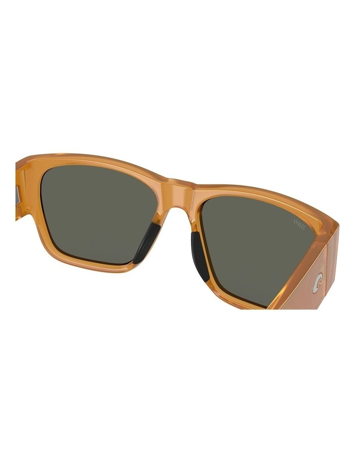 Suenos Injected Polarised Sunglasses in Yellow image 4