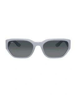 Clemente Injected Polarised Sunglasses in Violet