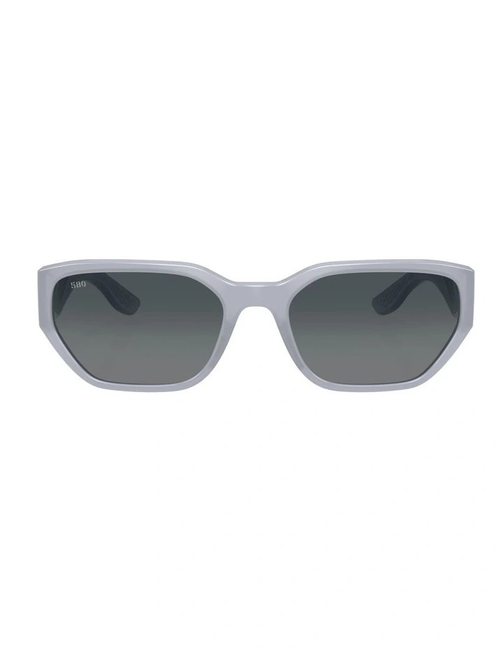 Clemente Injected Polarised Sunglasses in Violet image 1