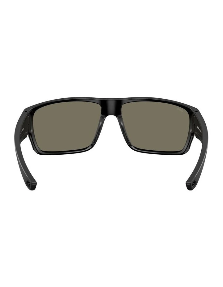 Fly Line Injected Polarised Sunglasses in Black image 3