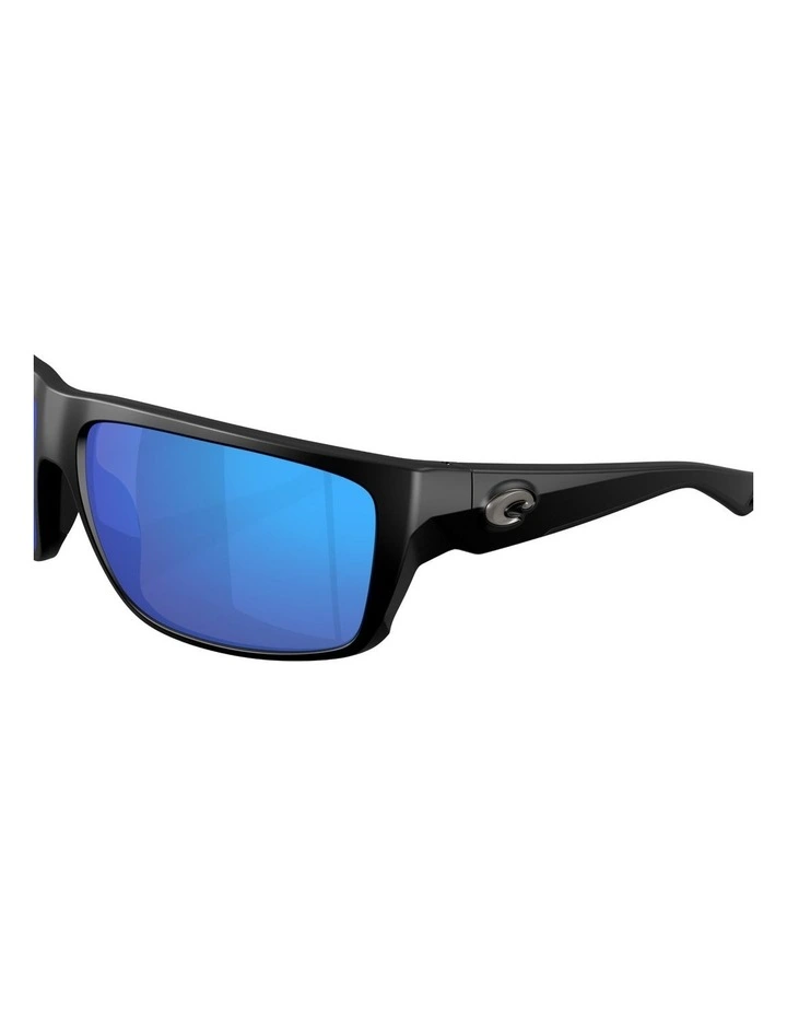 Fly Line Injected Polarised Sunglasses in Black image 4