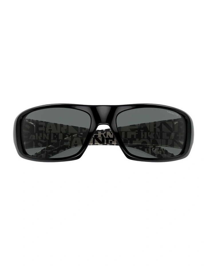 Arnette Hot Shot Nylon Polarised Sunglasses in Black image 4