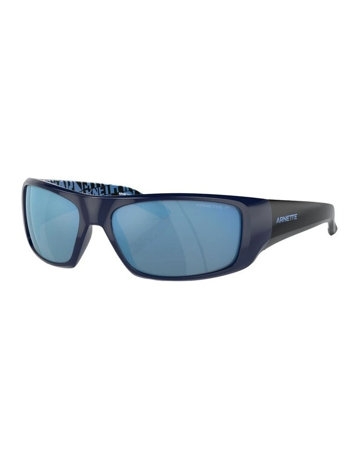Arnette Hot Shot Nylon Polarised Sunglasses in Blue image 1