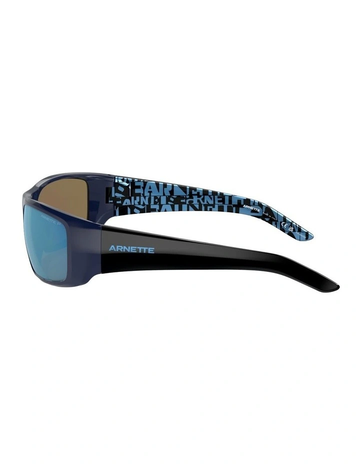 Arnette Hot Shot Nylon Polarised Sunglasses in Blue image 3