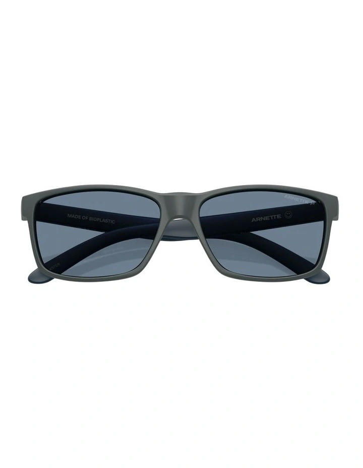 Slickster Nylon Polarised Sunglasses in Grey image 4