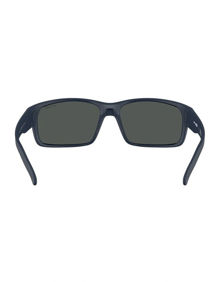 Fastball Injected Sunglasses in Blue image 3