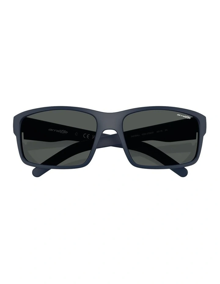 Fastball Injected Sunglasses in Blue image 4