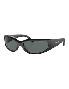 Catfish Injected Polarised Sunglasses in Black