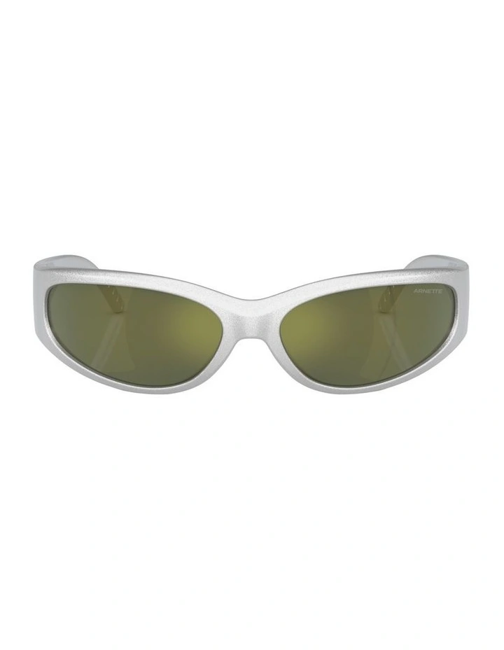 Arnette Catfish Injected Sunglasses in Silver image 2