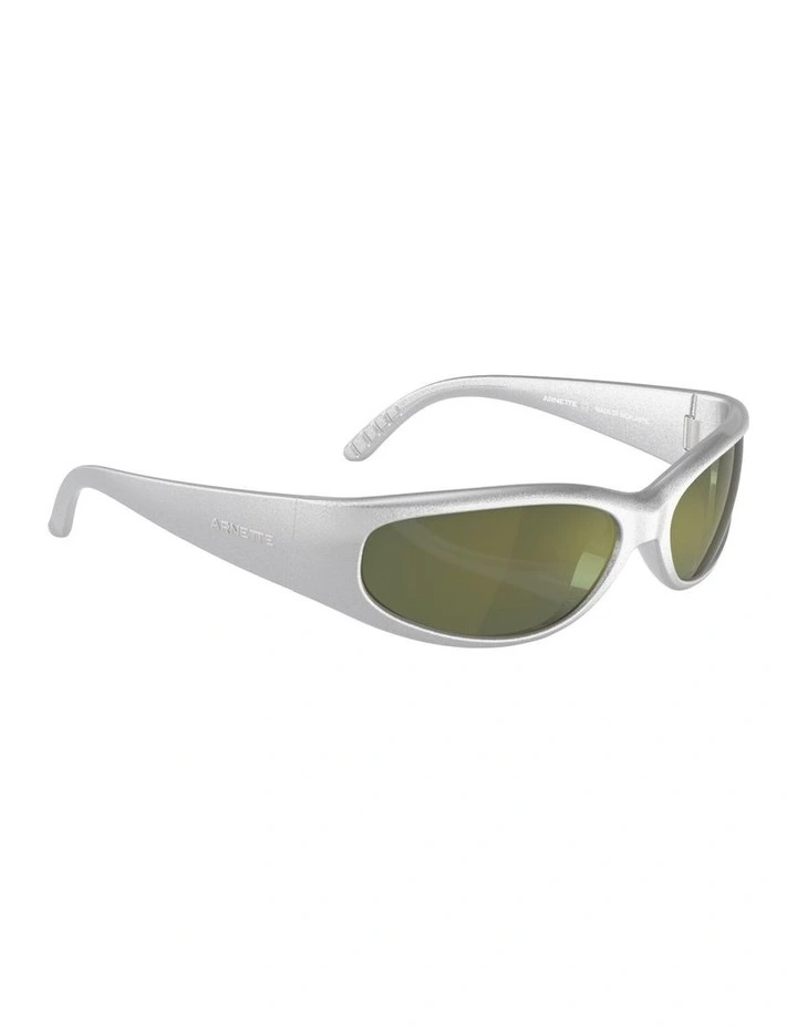 Arnette Catfish Injected Sunglasses in Silver image 5