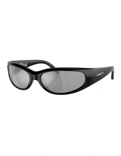 Catfish Injected Polarised Sunglasses in Black