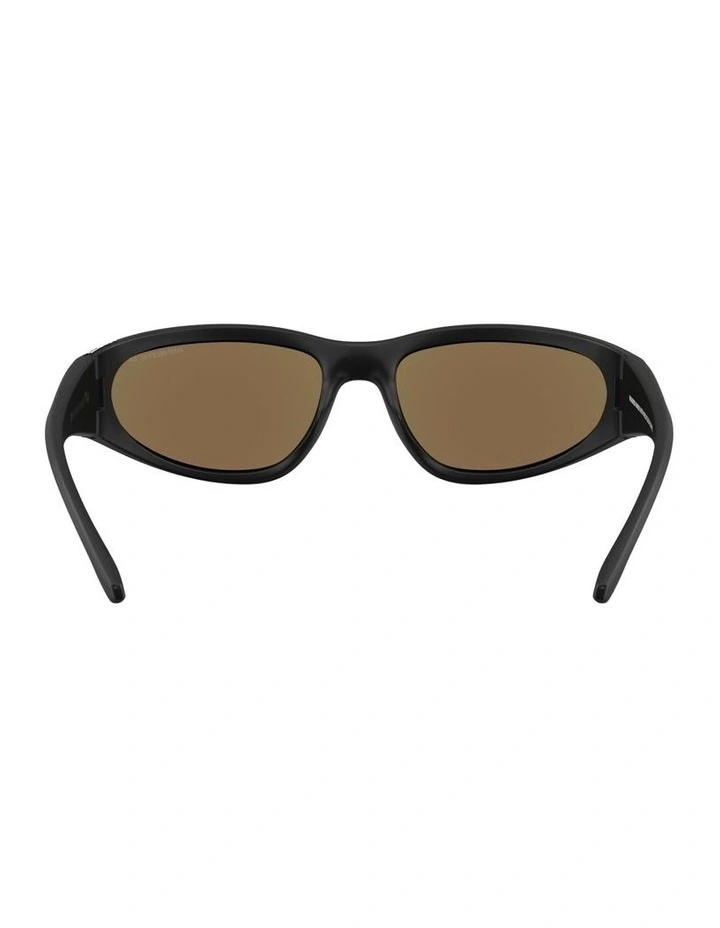 Nineteetwo Injected Polarised Sunglasses in Black image 2