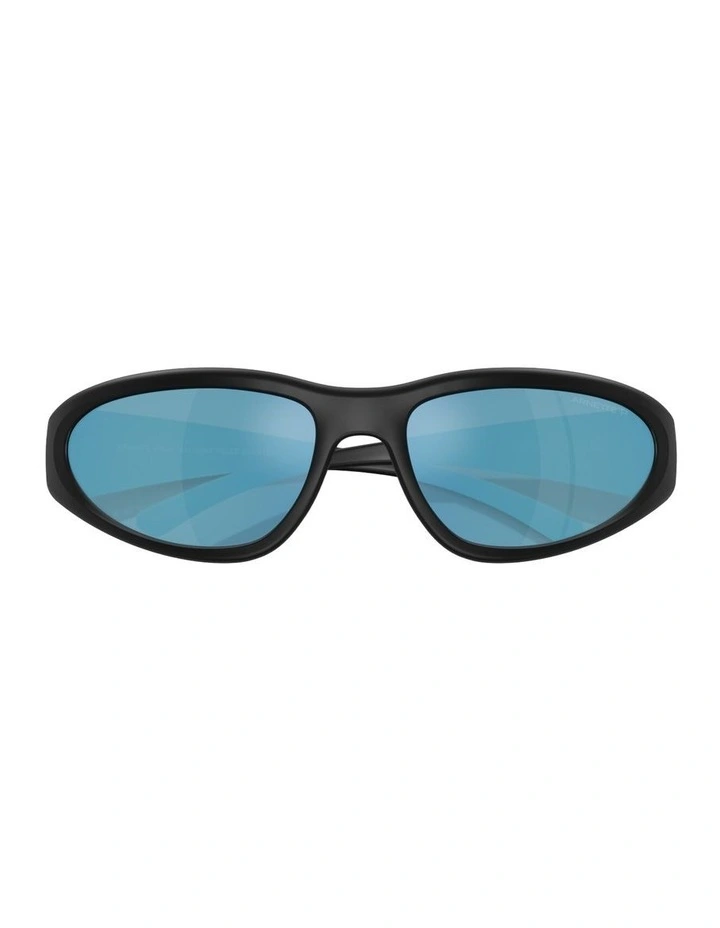 Nineteetwo Injected Polarised Sunglasses in Black image 3