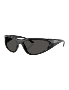 Nineteetwo Injected Sunglasses in Black