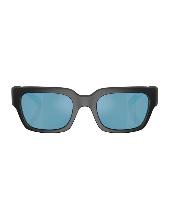 Myndegap Injected Polarised Sunglasses in Black image 1