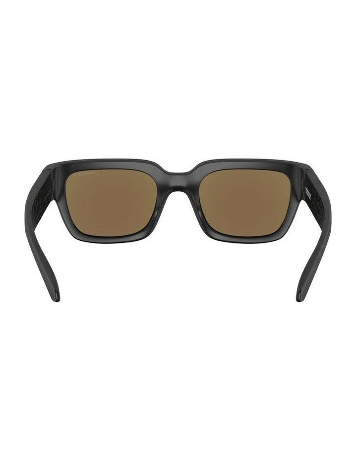 Myndegap Injected Polarised Sunglasses in Black image 3