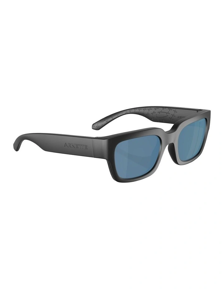 Myndegap Injected Polarised Sunglasses in Black image 5
