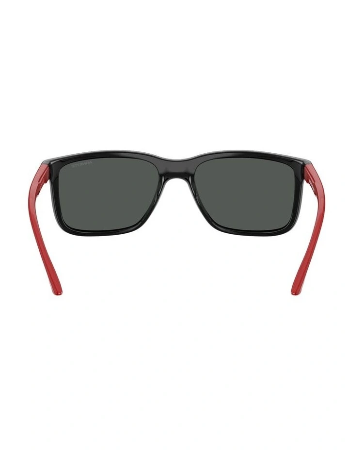Headlight Injected Sunglasses in Black image 3