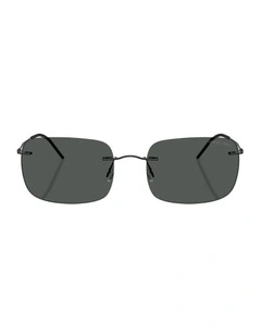Metal Sunglasses in Black