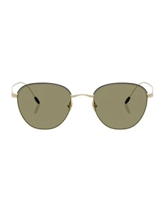 Steel Sunglasses in Gold