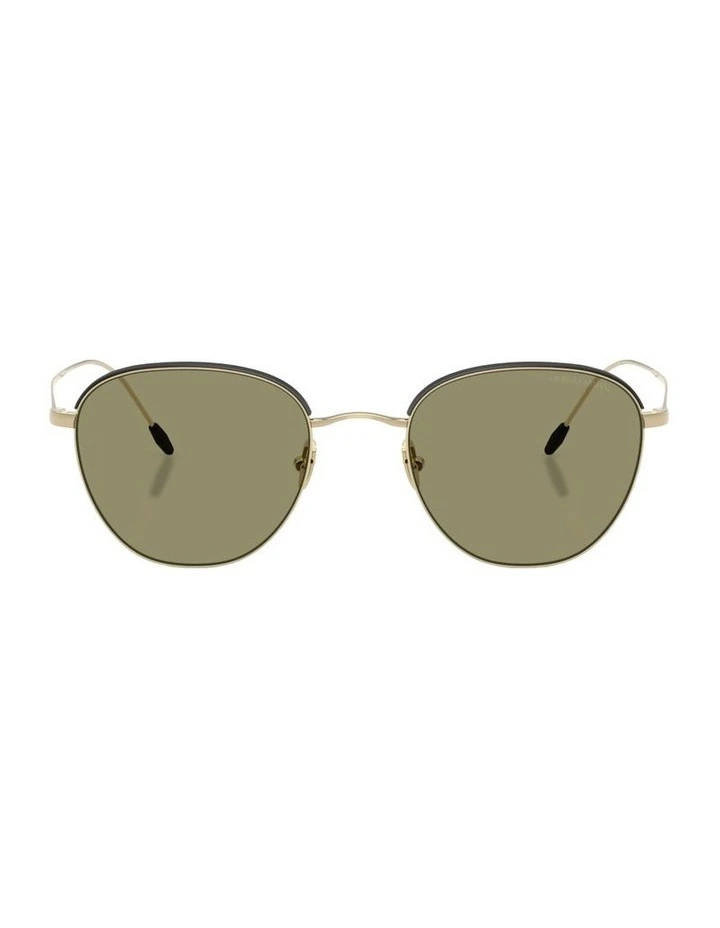 Steel Sunglasses in Gold image 1