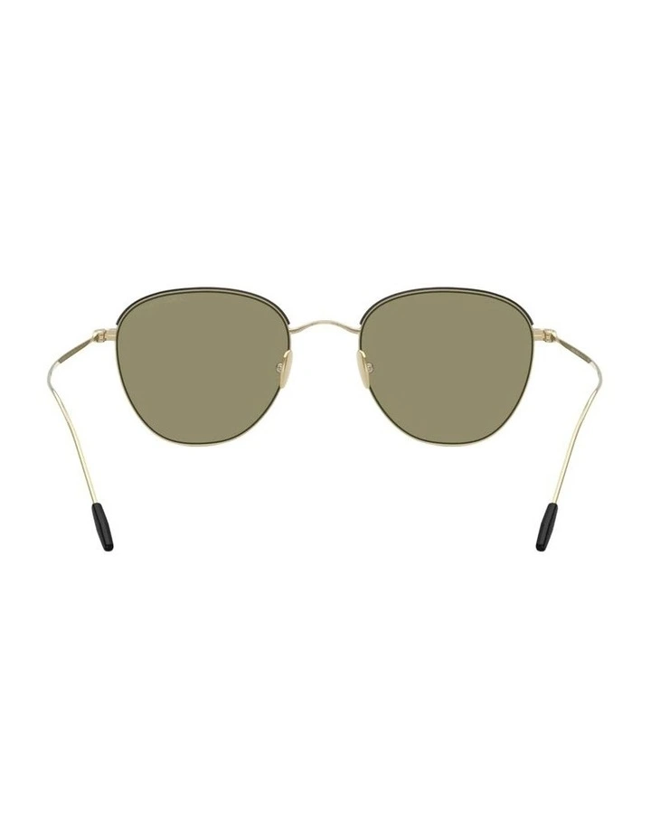Steel Sunglasses in Gold image 3