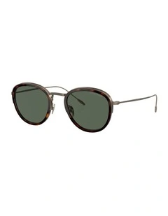 Metal Sunglasses in Tortoise