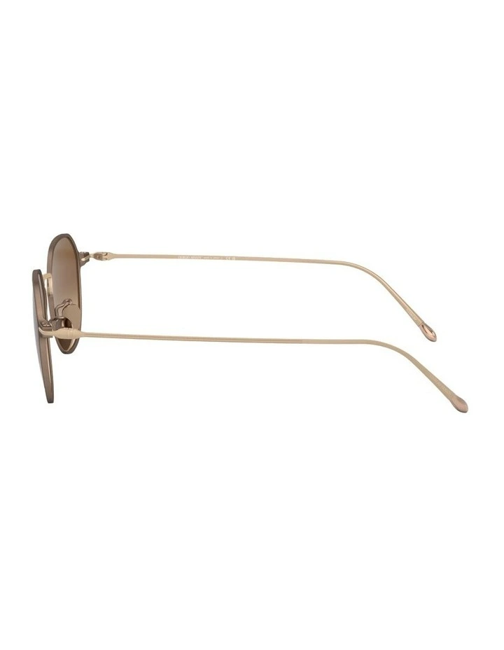 Titanium Sunglasses AR6138T in Brown image 2