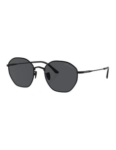 Metal Sunglasses AR6150 in Black