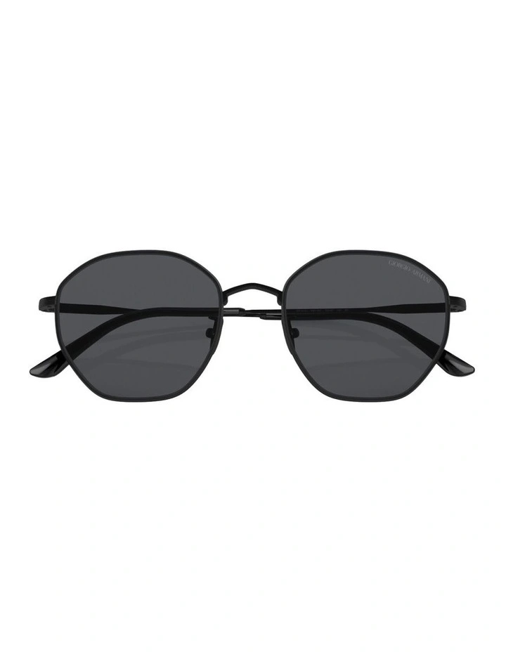 Metal Sunglasses AR6150 in Black image 3