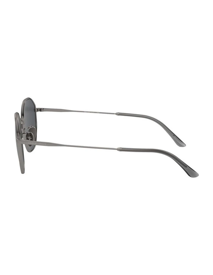Metal Sunglasses AR6150 in Grey image 3
