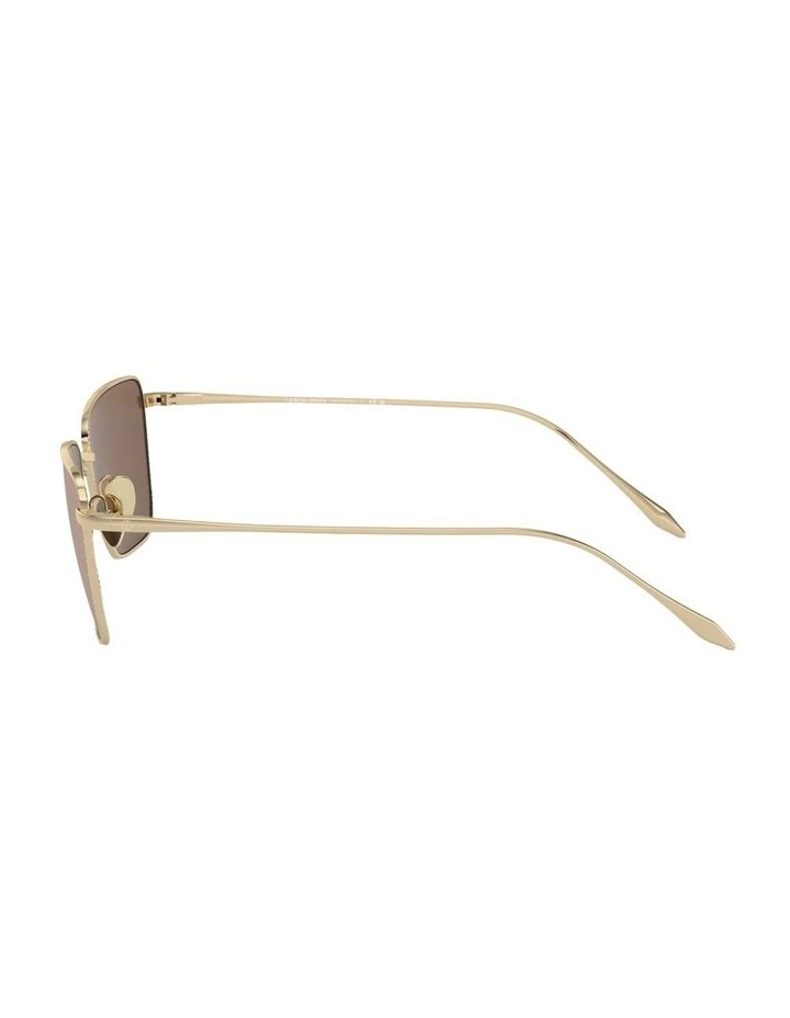 Metal Sunglasses AR6153 in Gold image 3