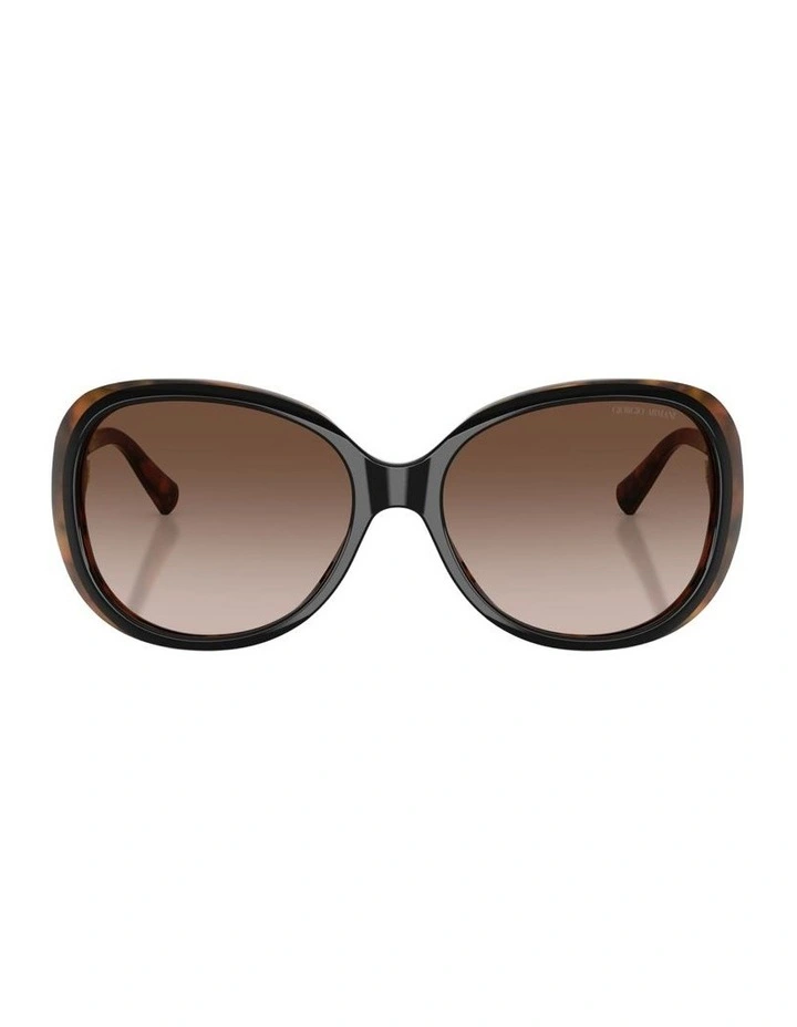 Acetate Sunglasses in Black image 1