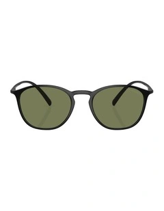 AR8186U Nylon Sunglasses in Black