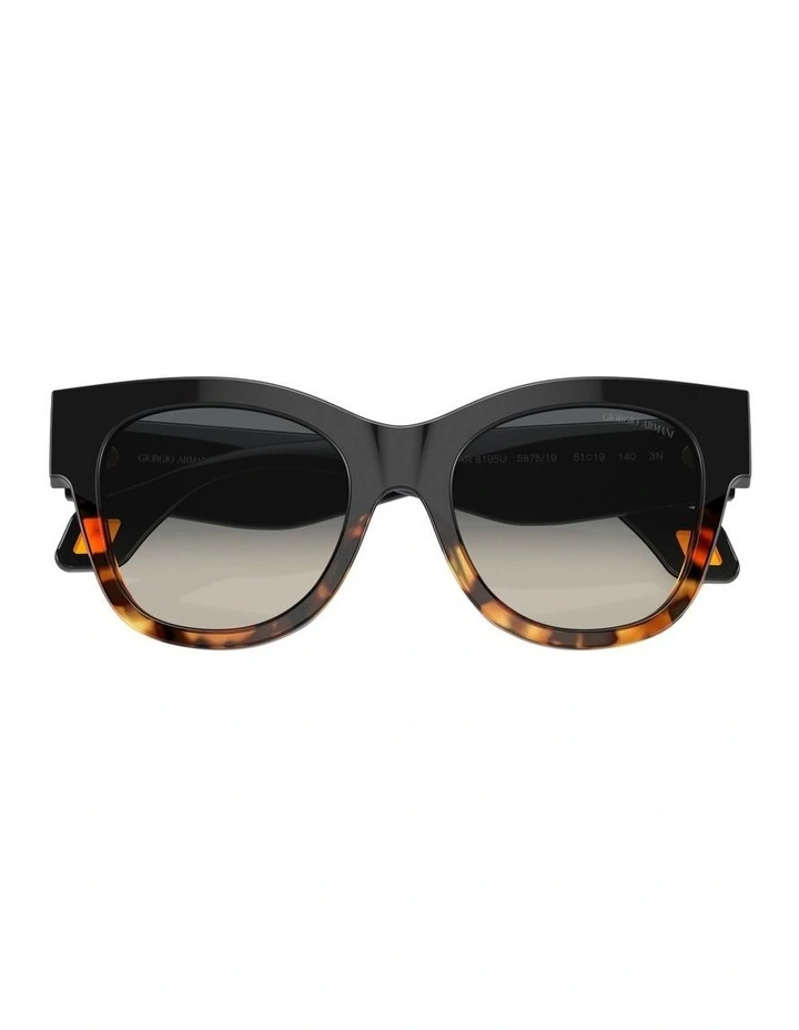Acetate Sunglasses AR8195U in Black image 4