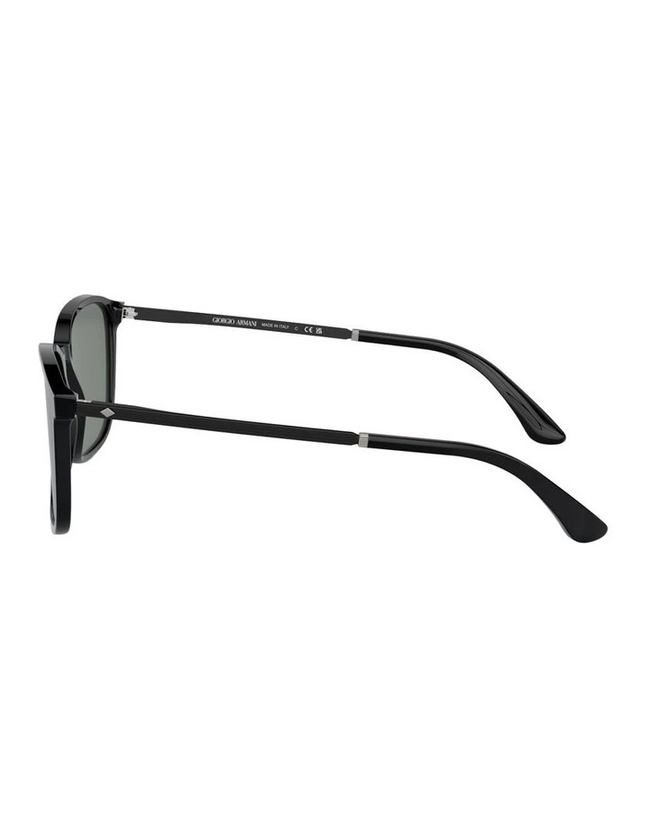 Acetate Sunglasses AR8197 in Black image 2