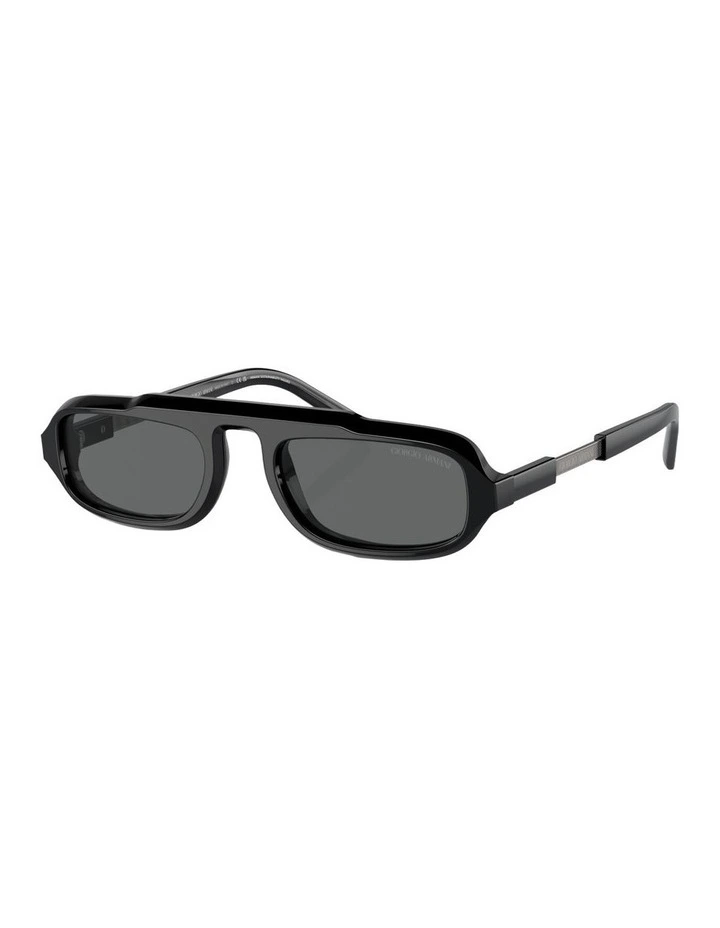 AR8203 Acetate Sunglasses in Black image 1